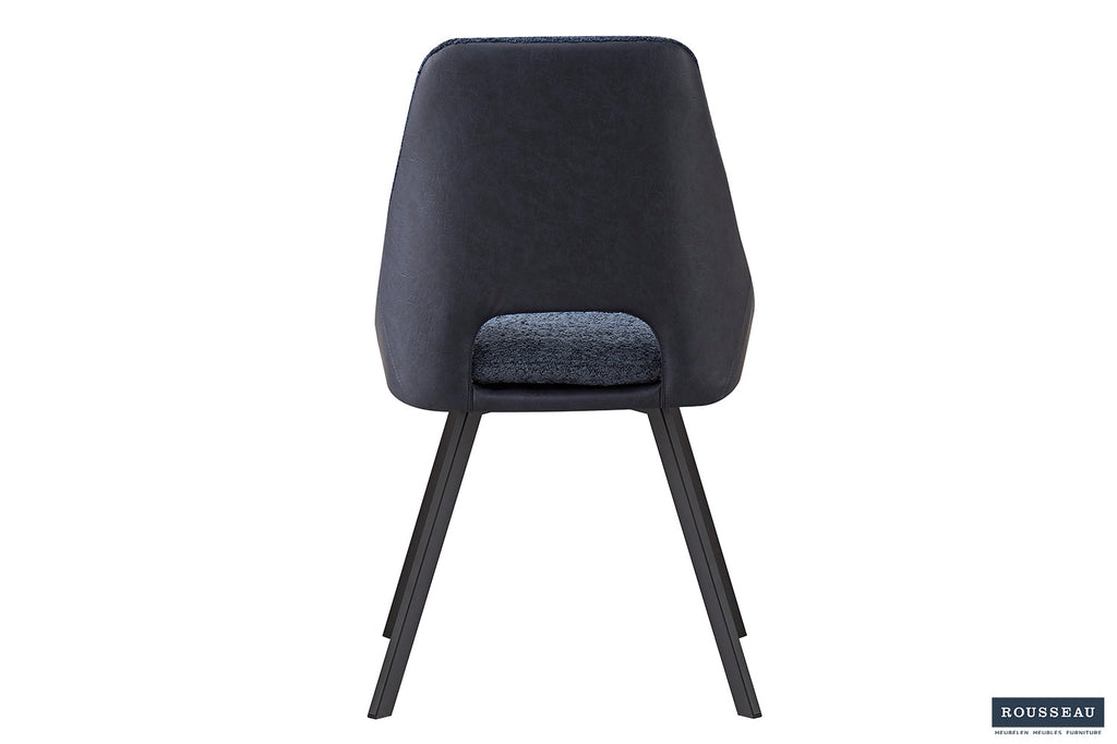 Eetkamerstoel Filou Bouclé Blauw