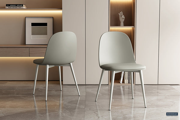 Stoel Jasmin Grijsgroen