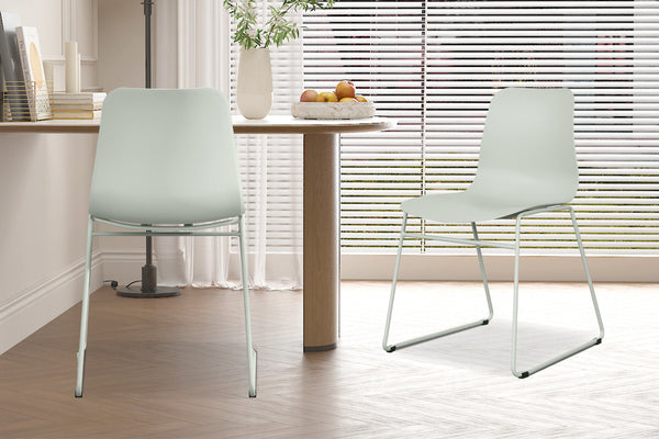 Stoel Marie Grijs-Groen