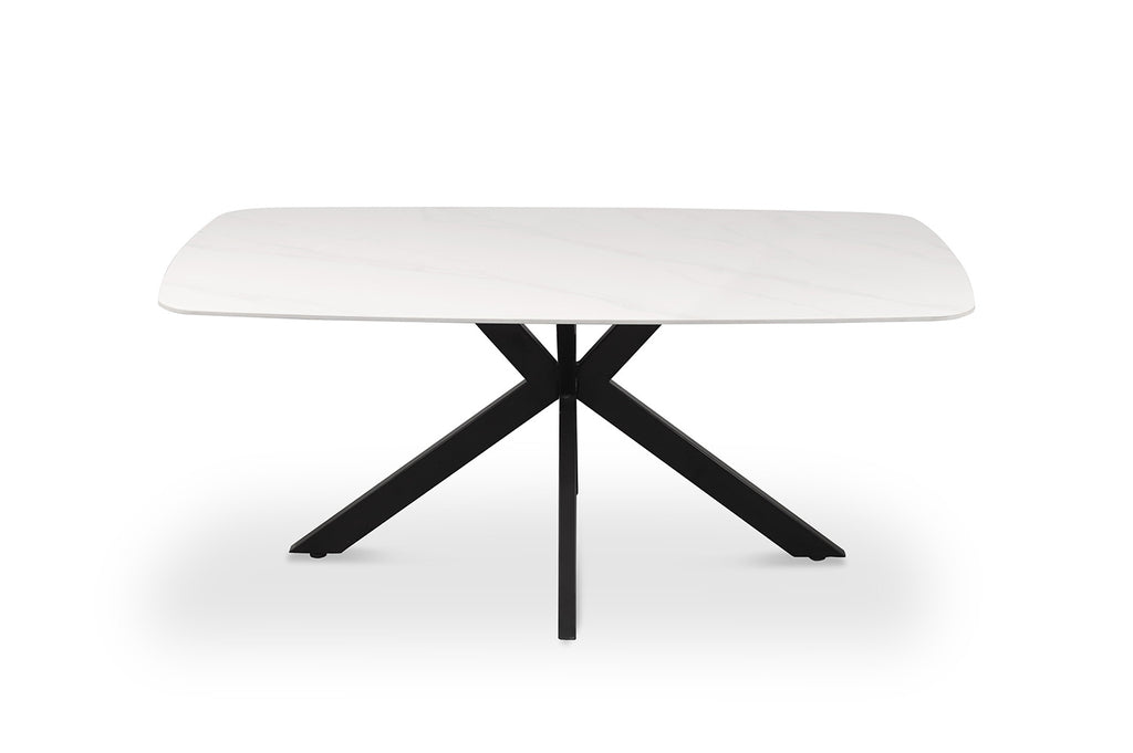 Tafel Apollo 180 cm Deens Ovaal Steen Wit
