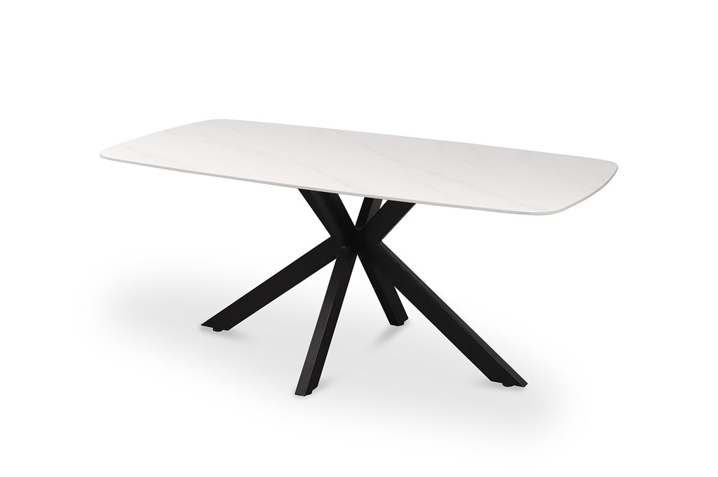 Tafel Apollo 180 cm Deens Ovaal Steen Wit