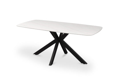 Tafel Apollo 180 cm Deens Ovaal Steen Wit