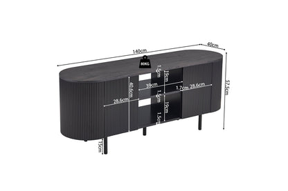 Tv Meubel Lagos 140 cm Decor Dark Brown